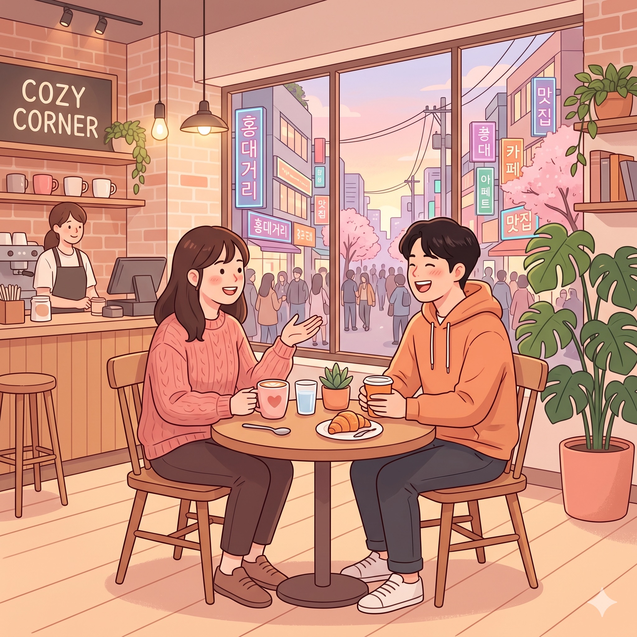 홍대 소개팅 추천 장소 & 데이트 코스 완벽 가이드 (2026)