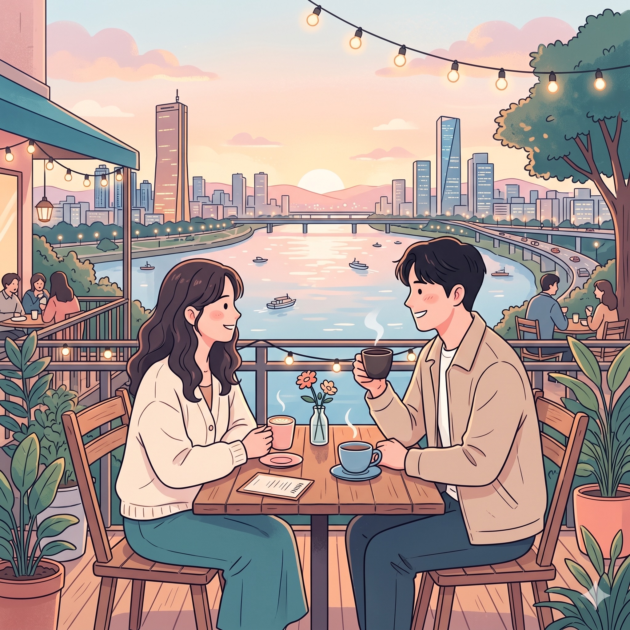 여의도 소개팅 추천 장소 & 데이트 코스 완벽 가이드 (2026)